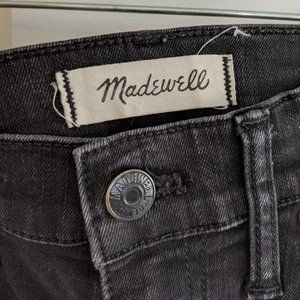 Madewell Cali Demi Boot Black Jeans